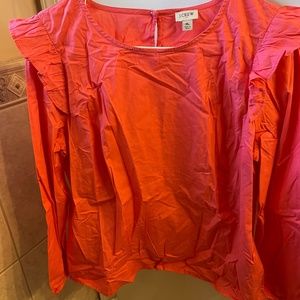 Jcrew XL pink top